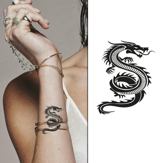 Rogue Dragon Semi-Permanent Tattoo