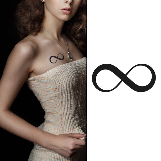 Infinity Loop Semi-Permanent Tattoo