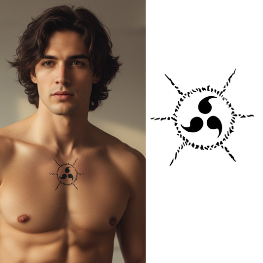 Cursed Seal Semi-Permanent Tattoo