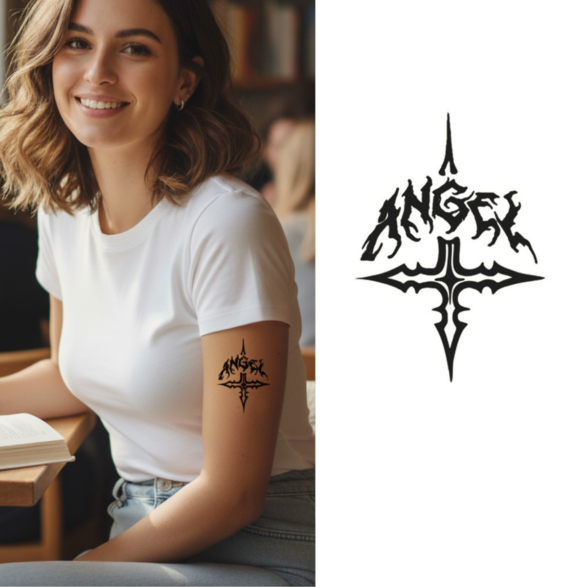 Holy Rage Semi-Permanent Tattoo