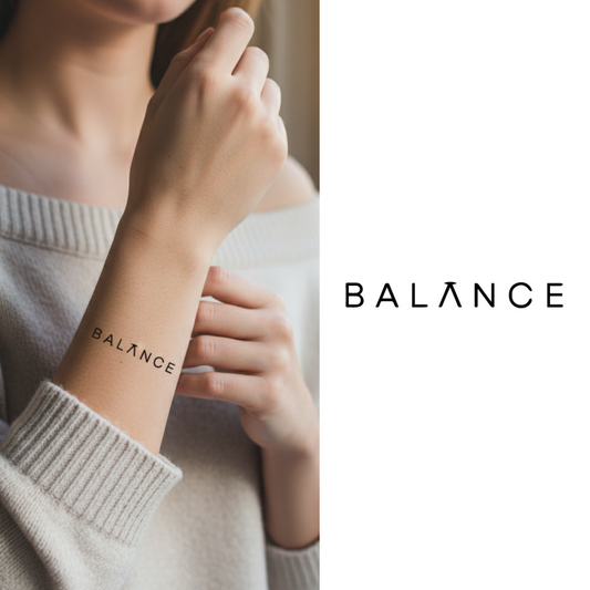 Balance Semi-Permanent Tattoo