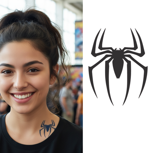 Spider Semi-Permanent Tattoo