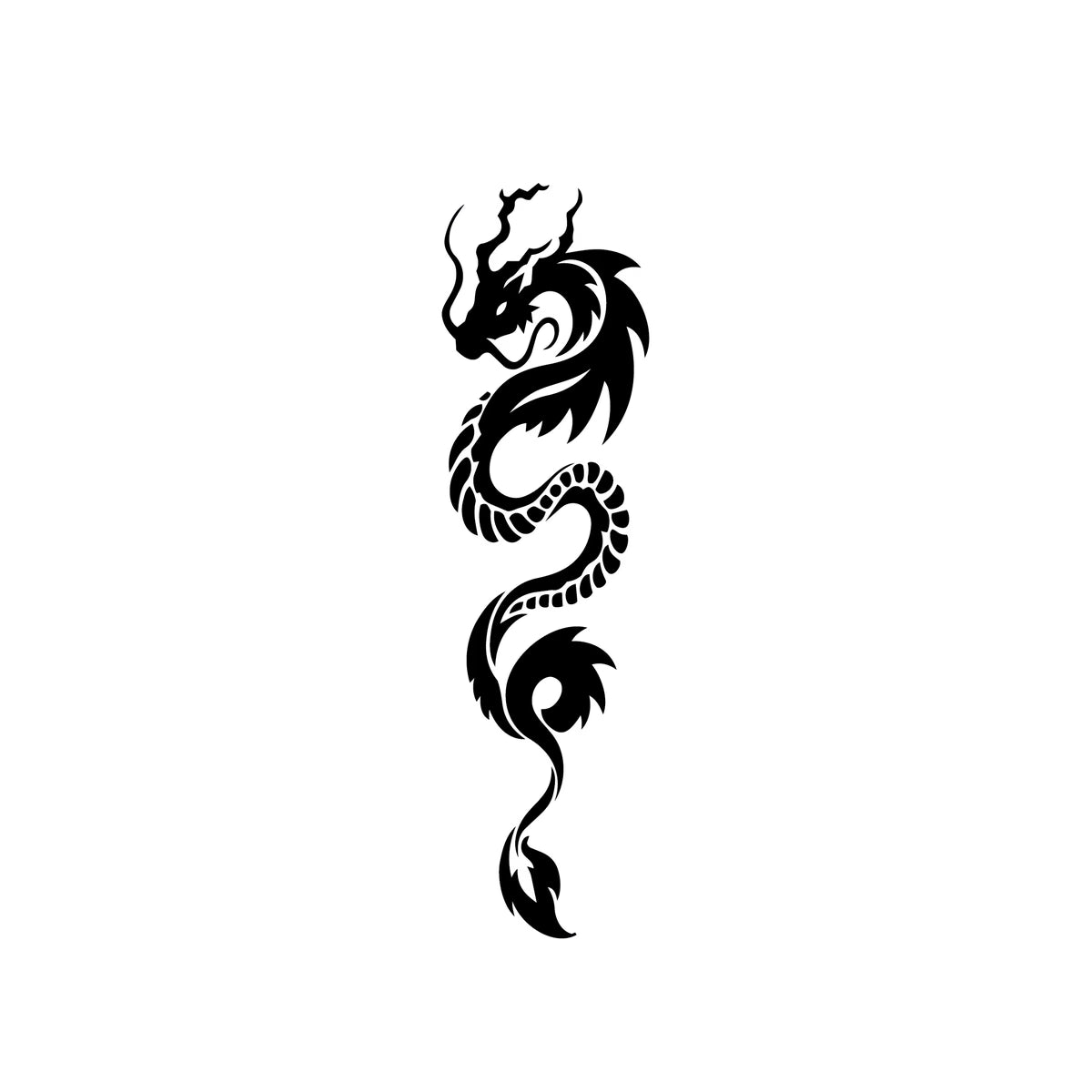 Dragon Soul semi-permanent tattoo