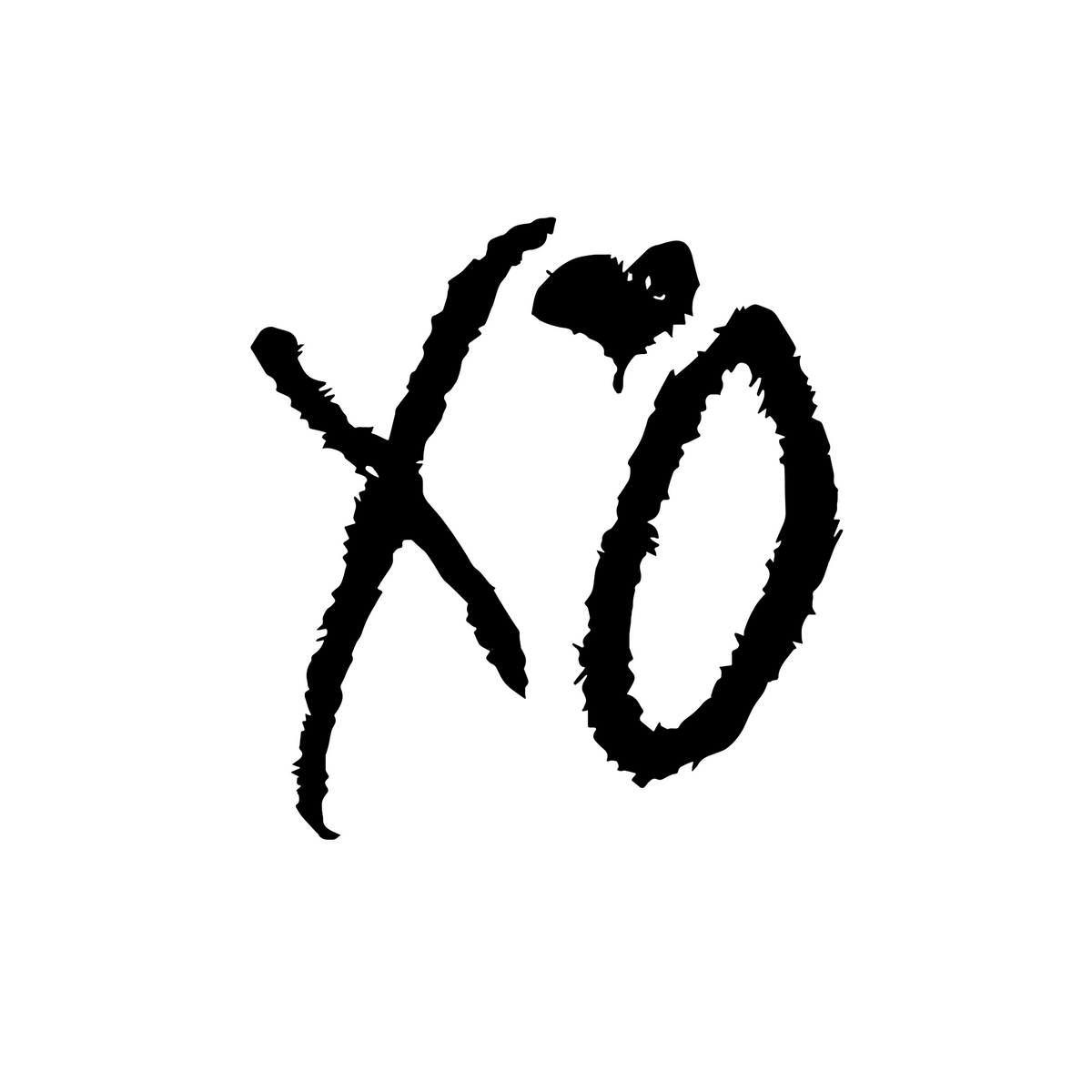 XO semi-permanent tattoo